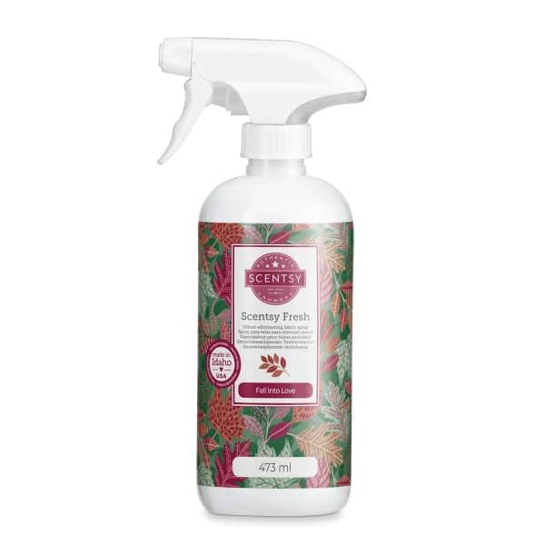 Fall Into Love Scentsy Fresh Fabric Spray