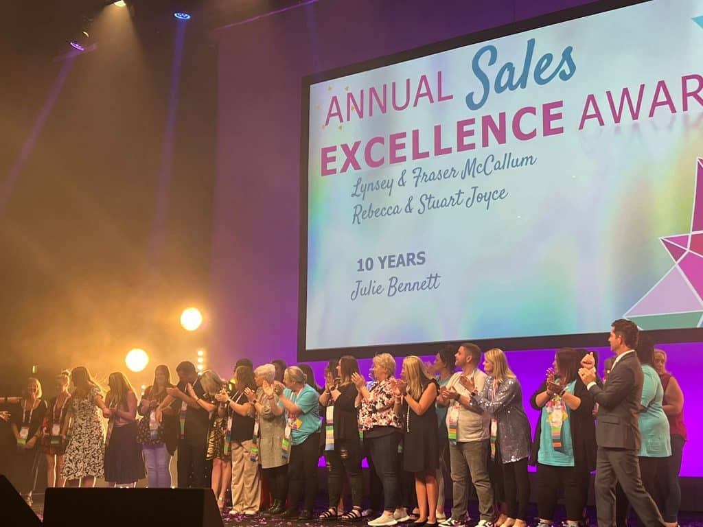 Scentsy Annual Sales Award