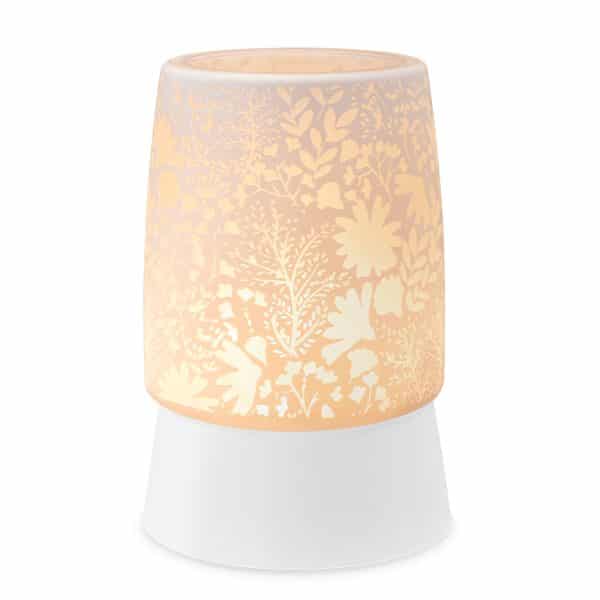 Charming Garden Scentsy Warmer with Tabletop Base