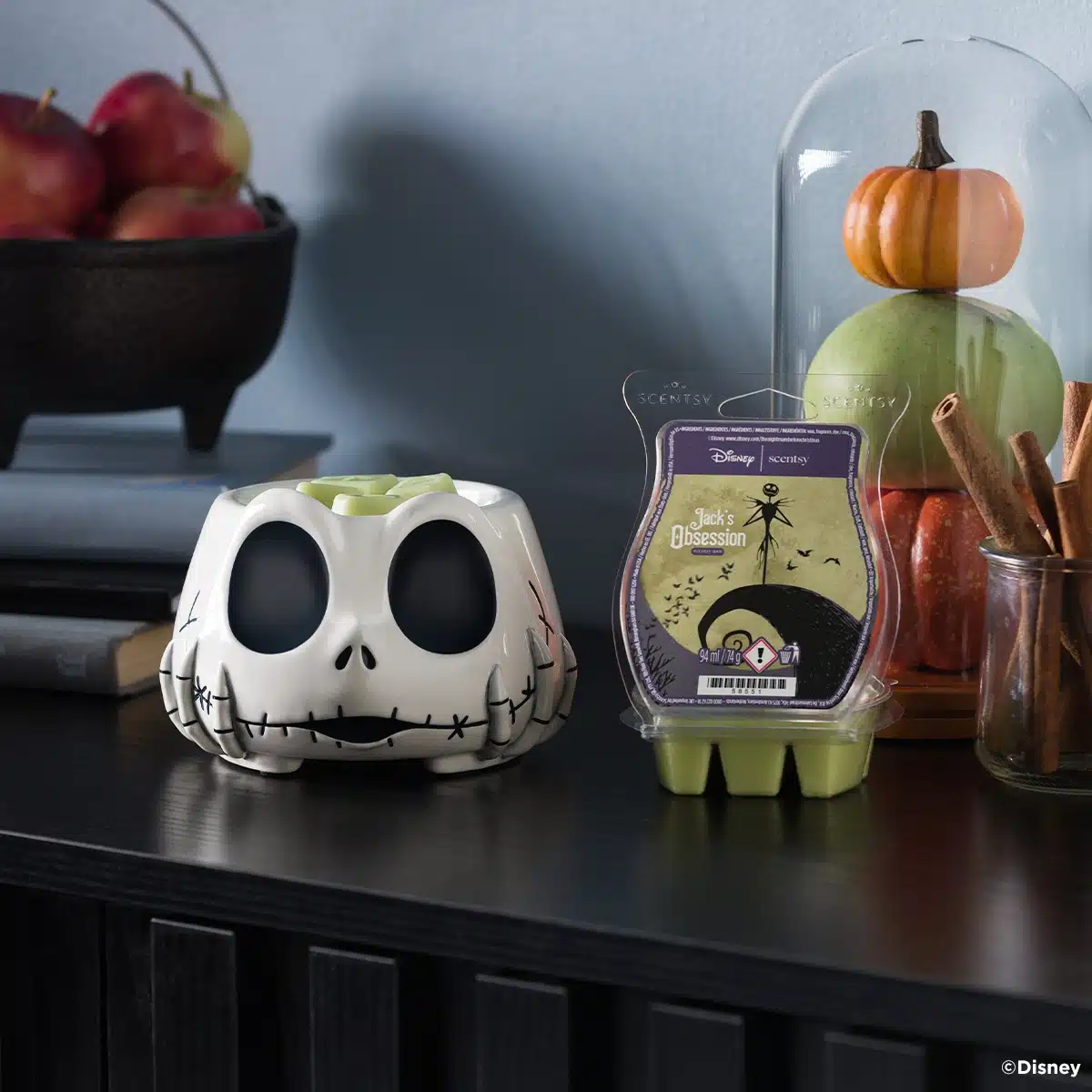 Disney Jack Skellington Warm Fuzzies – Scentsy Warmer & Wax