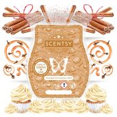 Frosted Cinnamon Roll Scentsy Bar (September Scent of the Month)2