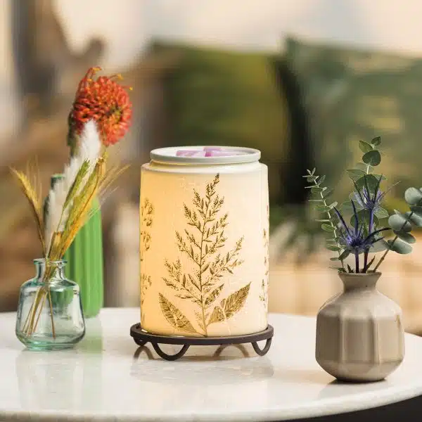 Golden Meadow Scentsy Warmer Styled