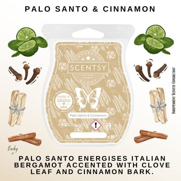 Palo Santo & Cinnamon Scentsy Bar