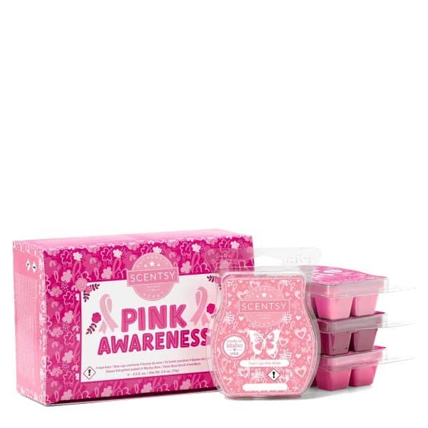 Pink Awareness Scentsy 4-Bar Bundle