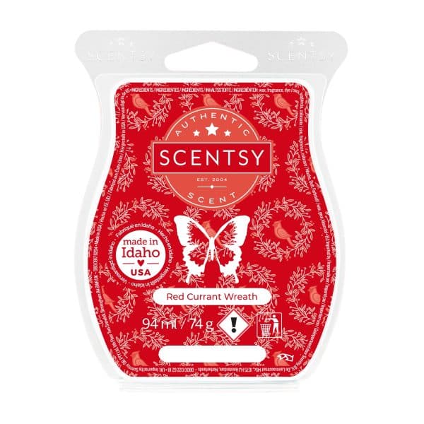 Red Currant Wreath Scentsy Bar