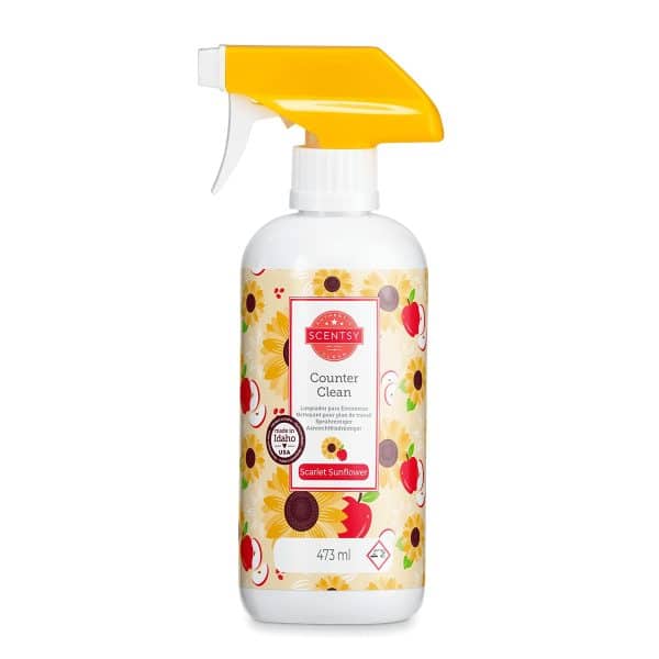 Scarlet Sunflower Scentsy Counter Clean