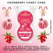 Cranberry Candy Cane Scentsy Fragrance Pods