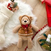 Gretchen the Gingerbread Bear Scentsy Buddy Real Life