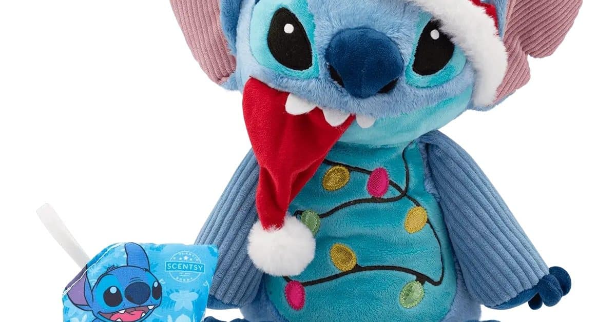 Disney Stitch Scentsy UK Warmer Now With Two FREE Bars! - The Candle  Boutique - Scentsy UK Consultant