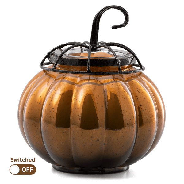 Starry Pumpkin Scentsy Warmer Switched Off