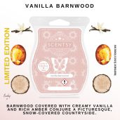 Vanilla Barnwood Scentsy Bar