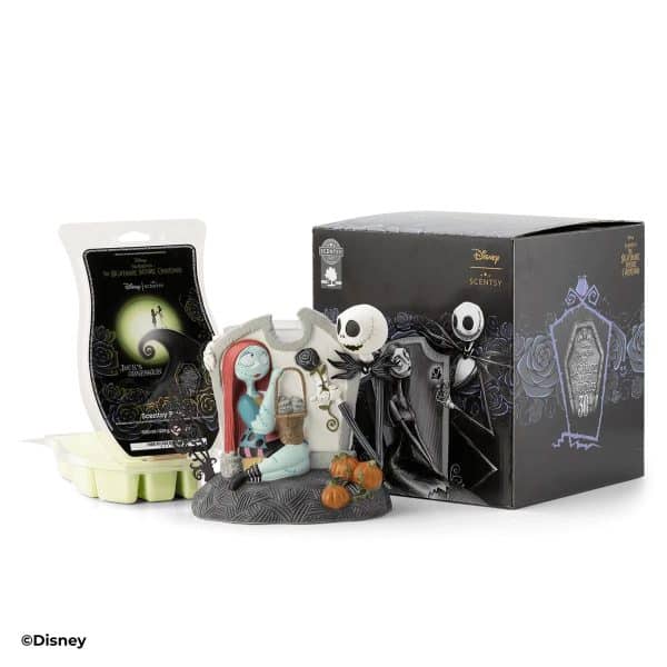 Disney Tim Burton’s The Nightmare Before Christmas 30th Anniversary Scentsy Warmer Bundle