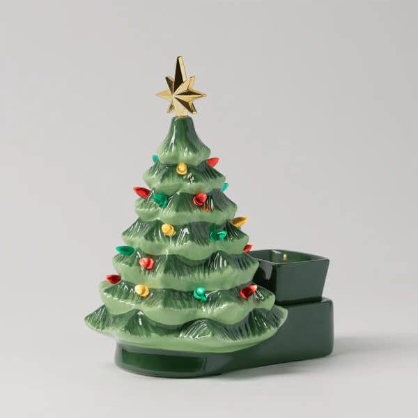 Merry Little Christmas Green Scentsy Warmer