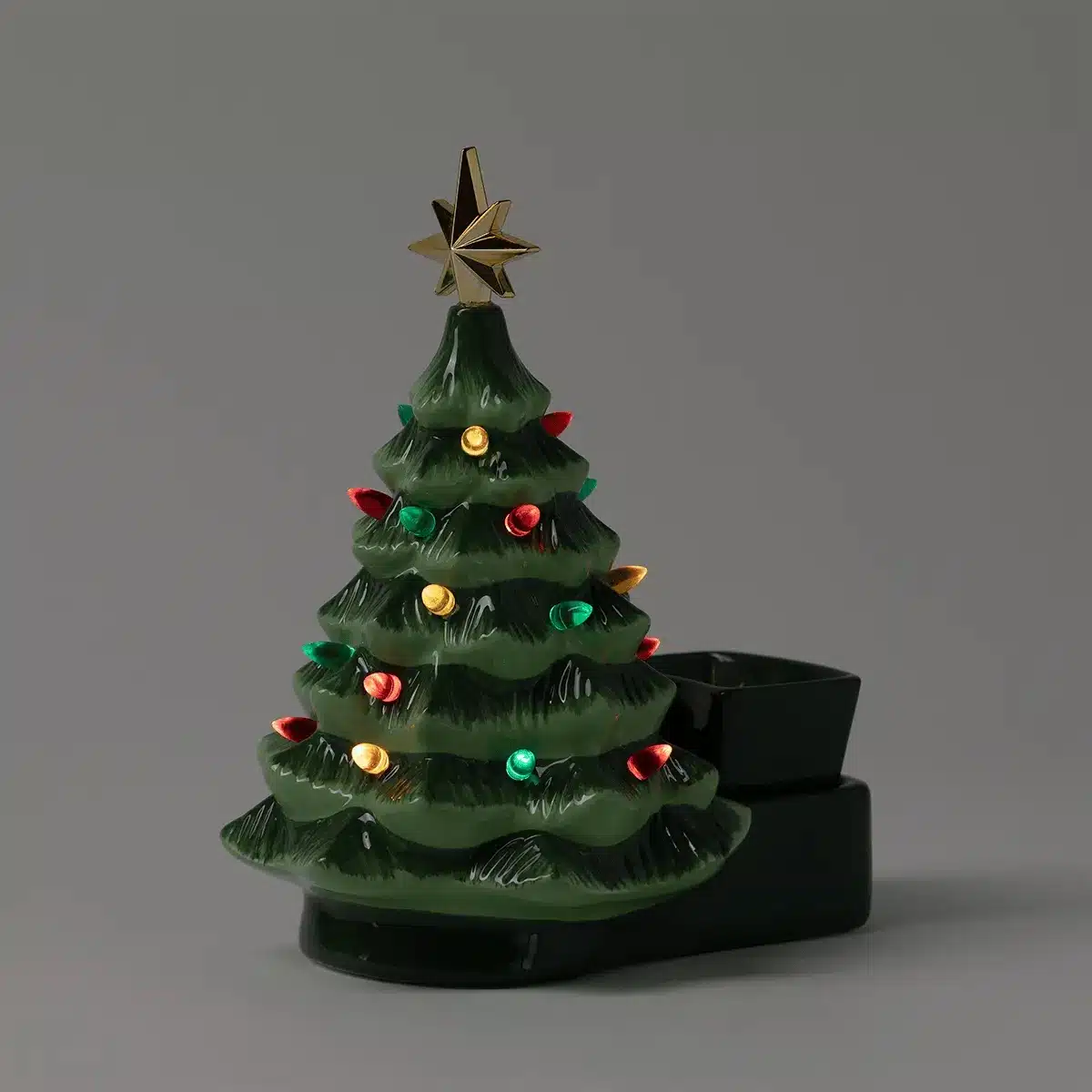 Merry Little Christmas Green Scentsy Warmer Dark Setting Merry Little Christmas Green Scentsy Warmer Dark Setting