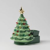Merry Little Christmas Green Scentsy Warmer Switched Off