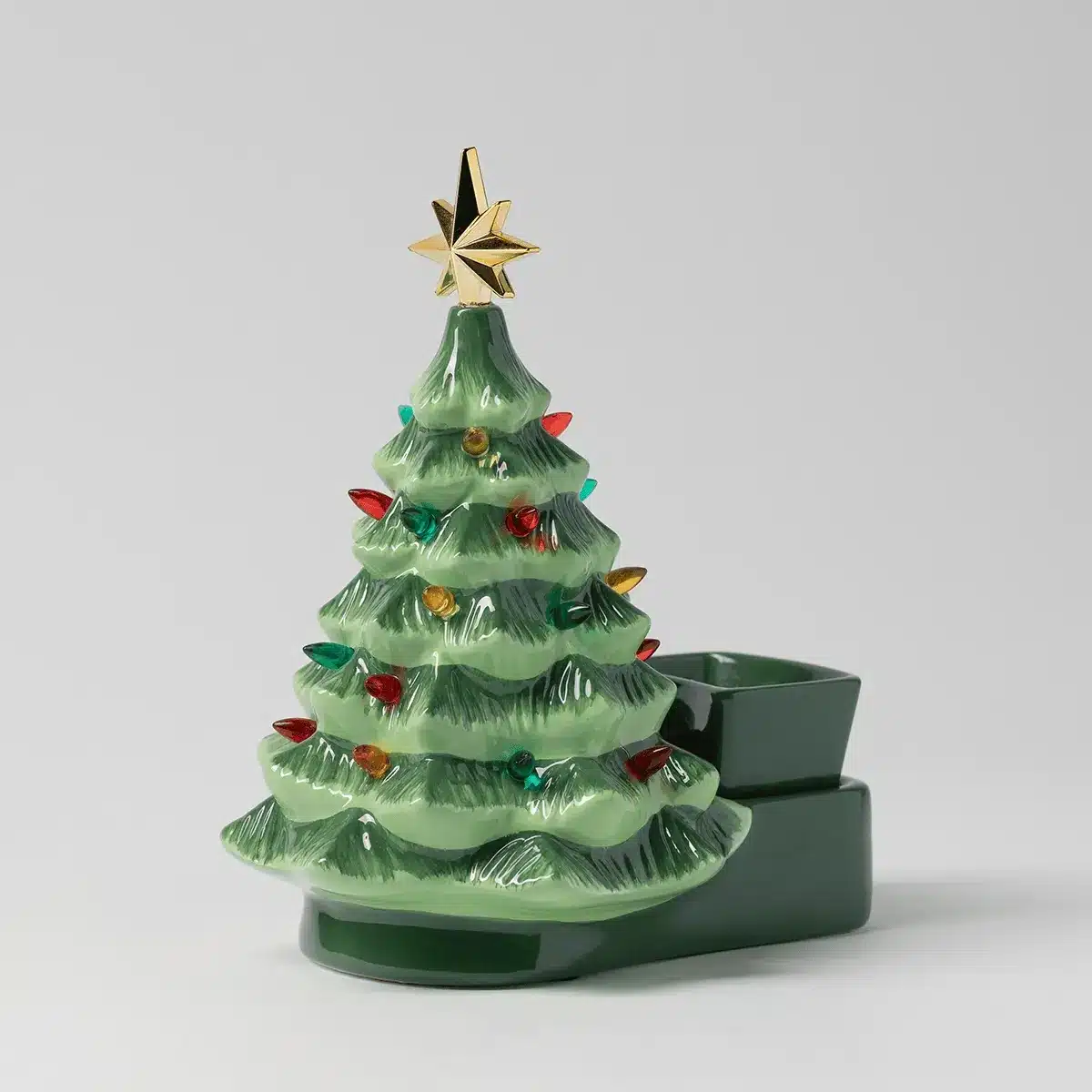 Merry Little Christmas Green Scentsy Warmer Switched Off Merry Little Christmas Green Scentsy Warmer Switched Off
