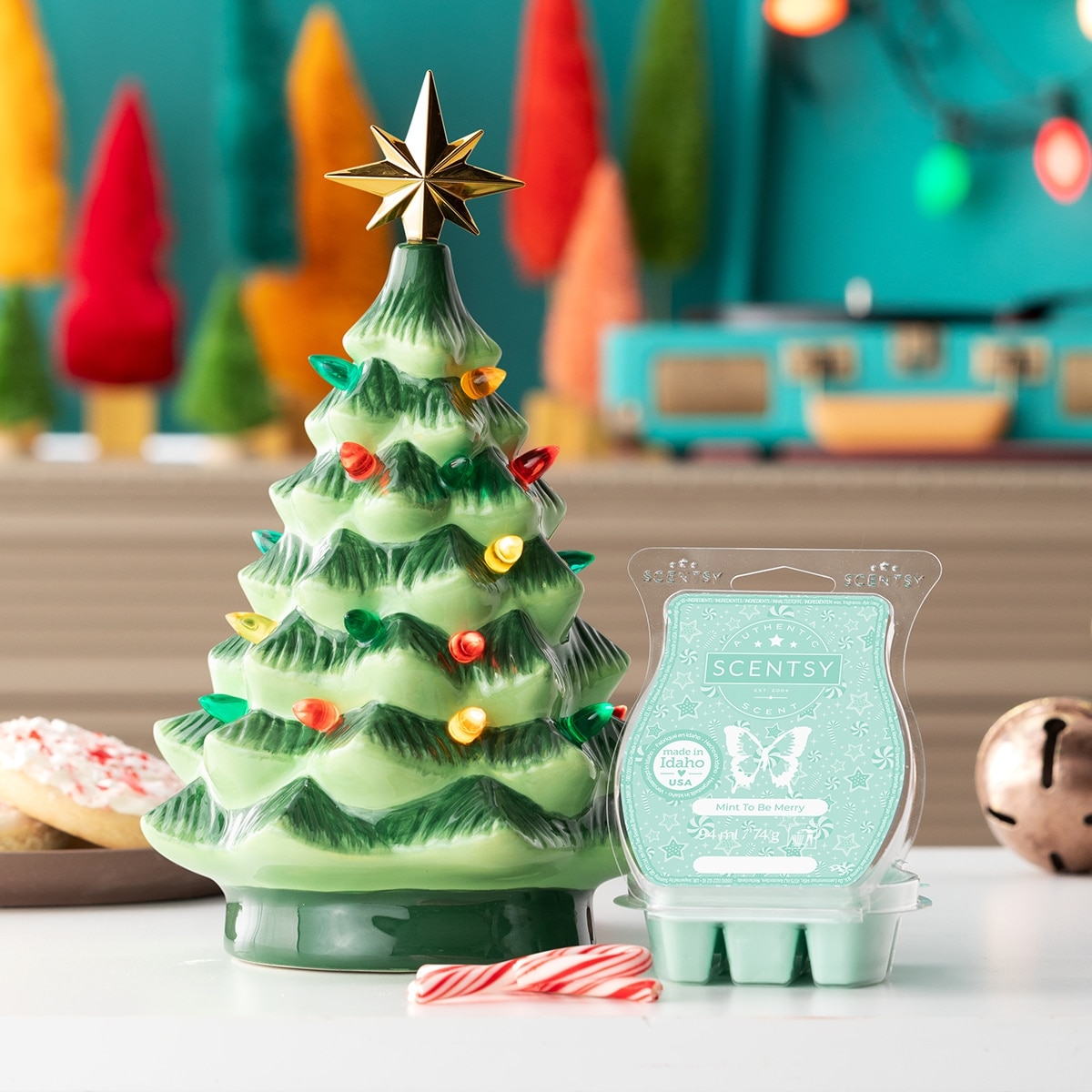 Merry Little Christmas Scentsy Warmer (November Warmer of the Month