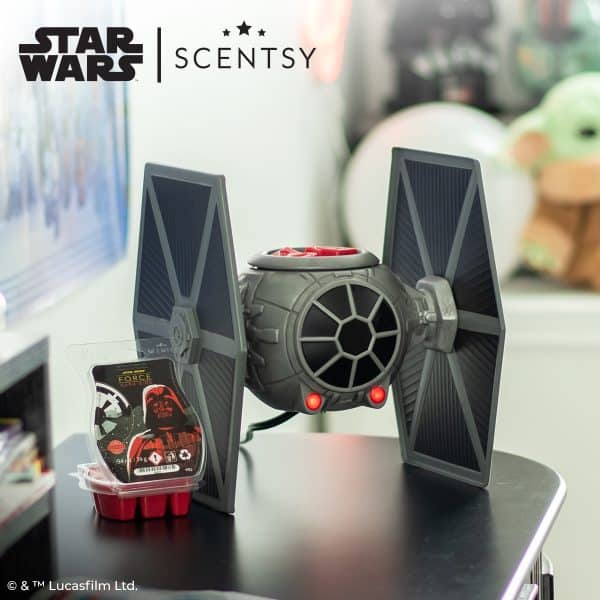 Star Wars™ Tie Fighter Scentsy Warmer Styled