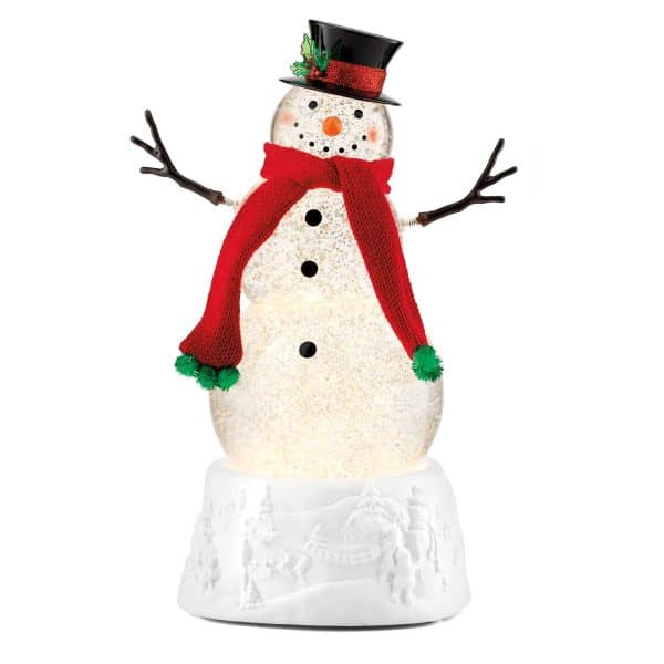 Swirling Snowman Limited-Edition Christmas Warmer