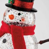 Swirling Snowman Limited-Edition Christmas Warmer