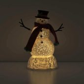 Swirling Snowman Limited-Edition Christmas Warmer