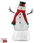 Swirling Snowman Limited-Edition Christmas Warmer