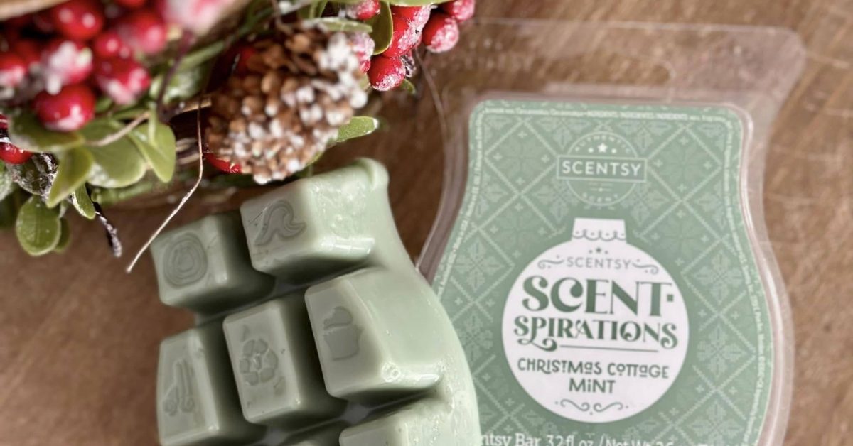 Christmas Cottage Mint Scentsy Bar (Scent-Spiration Collection) - The ...