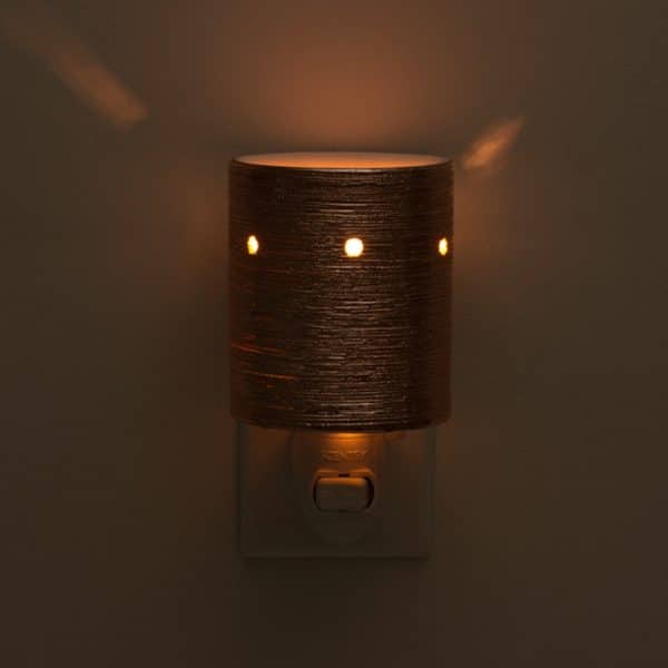 Etched Core Rose Gold Scentsy Plugin Mini Warmer