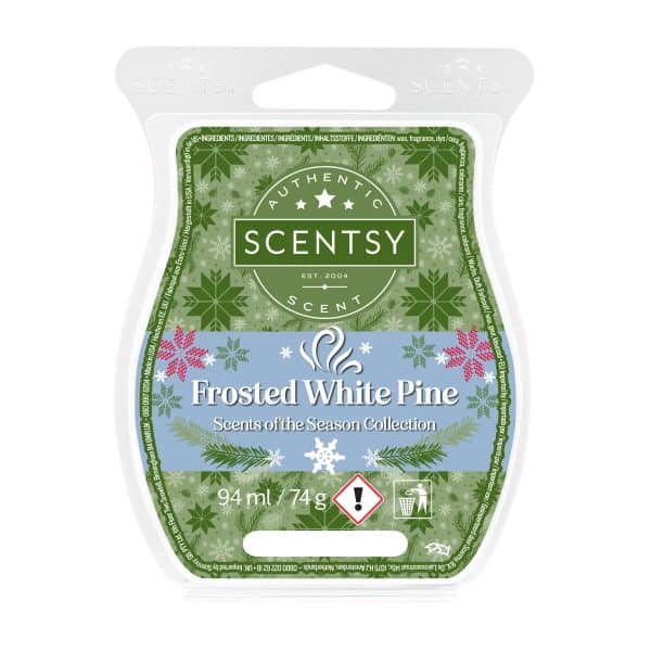 Frosted White Pine Scentsy Bar