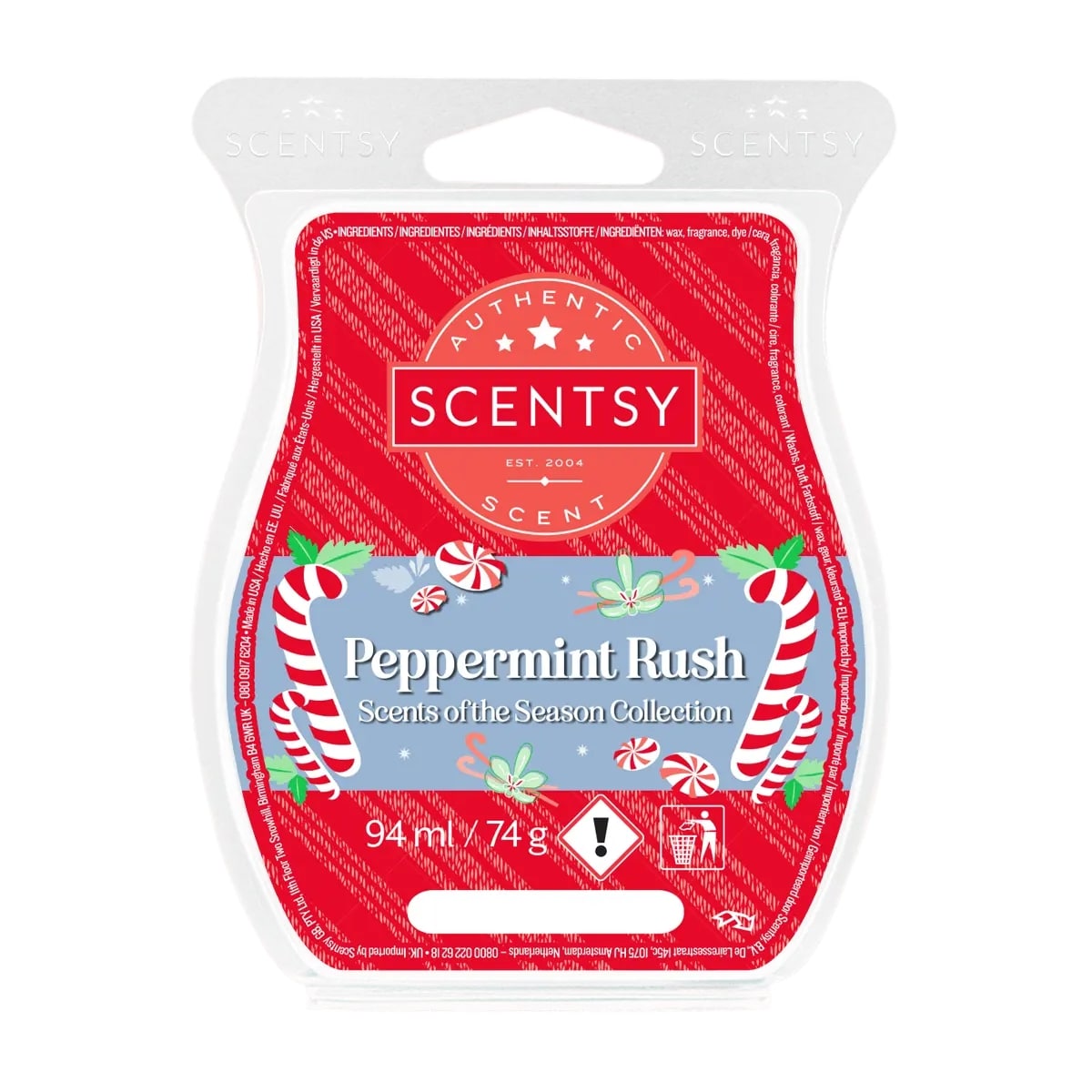Peppermint Rush Scentsy Bar