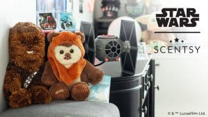 Star Wars™ Tie Fighter Scentsy Warmer & Chewbacca & Ewok Buddies