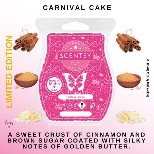 Carnival Cake Scentsy Bar