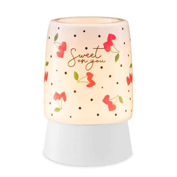 Cherry Picked Scentsy Mini Warmer with tabletop base