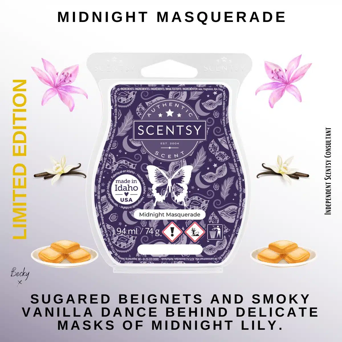 Midnight Masquerade Scentsy Bar