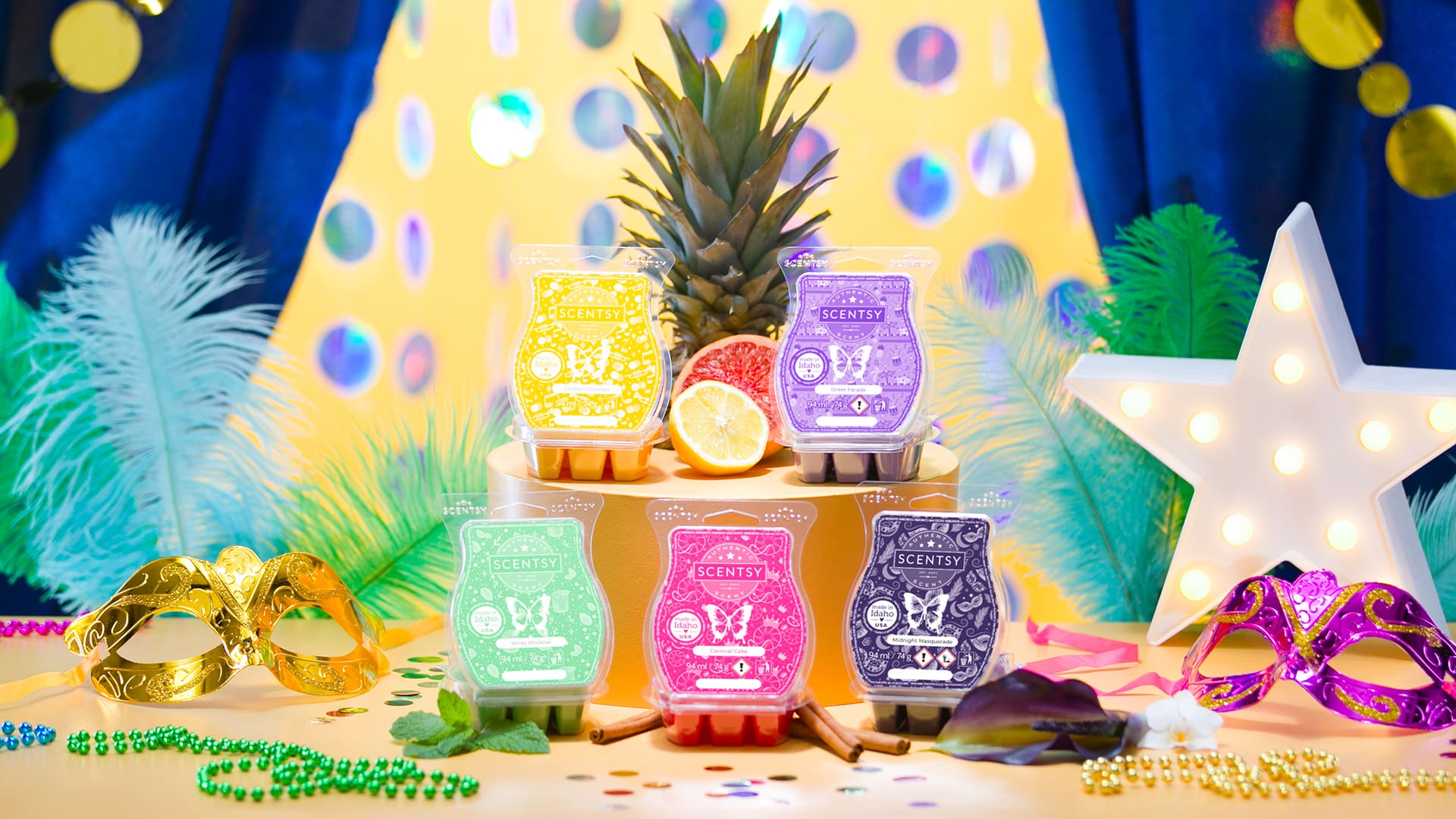 Scentsy Carnival Wax Collection