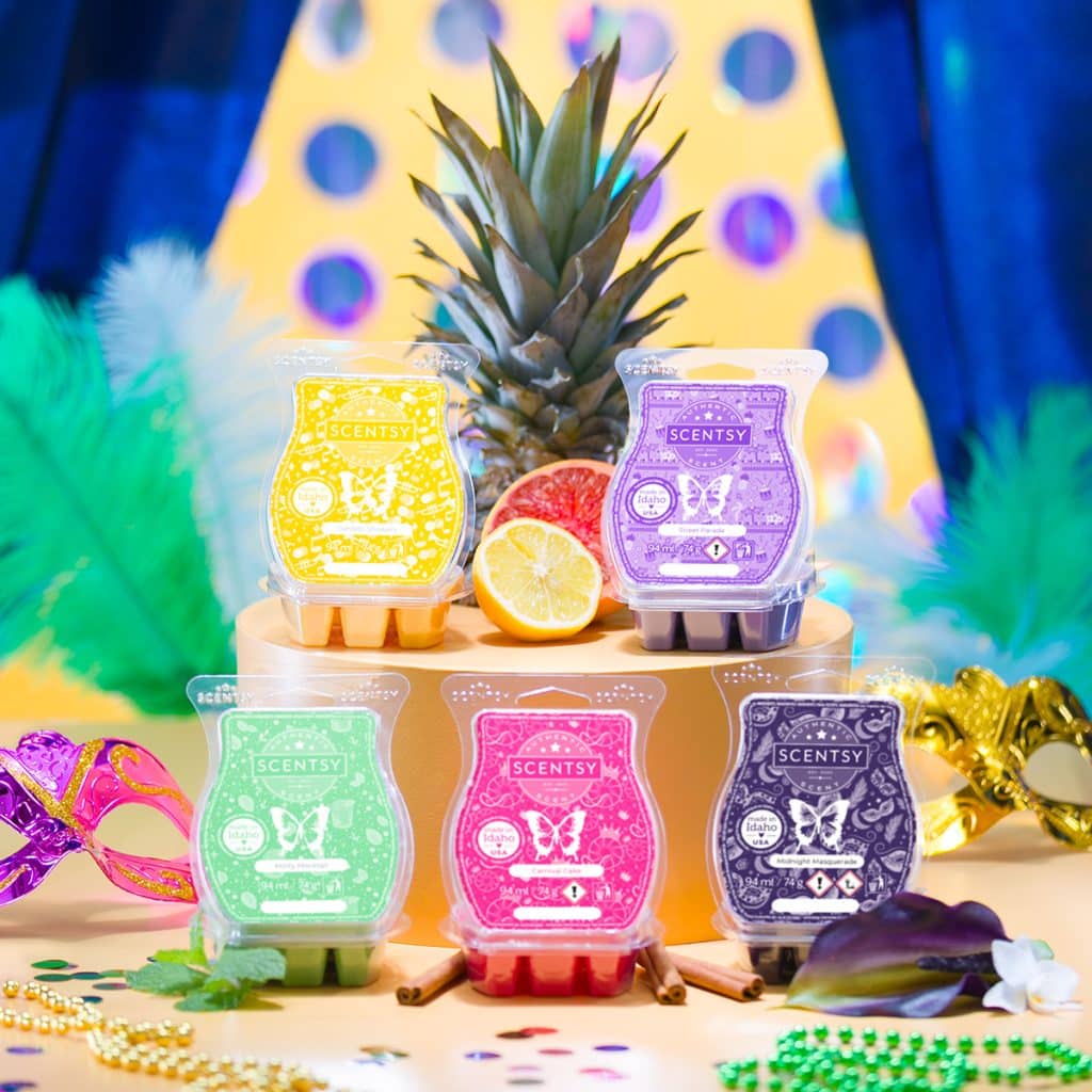 Carnival Collection Scentsy Wax Bundle The Candle Boutique Scentsy