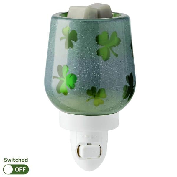 Shamrock Scentsy Plugin Mini Warmer Switched Off