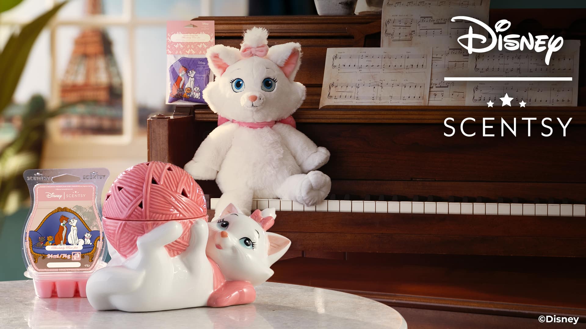 A purr-fect Scentsy collection inspired by Disney’s The Aristocats