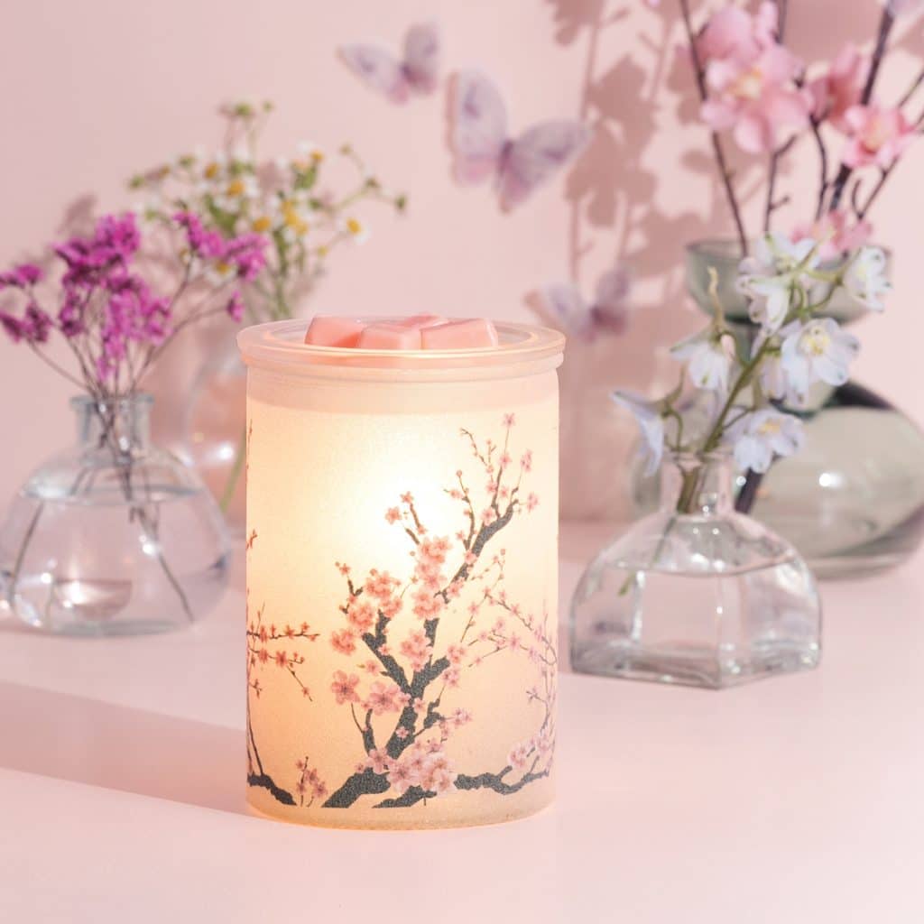 Blossom Scentsy Warmer Styled