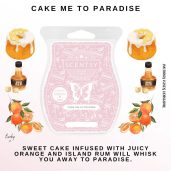 Cake Me To Paradise Scentsy Bar