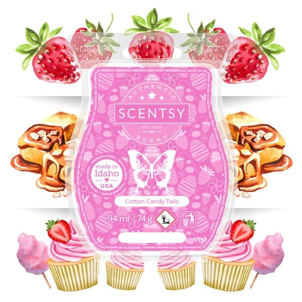 Cotton Candy Tails Scentsy Bar