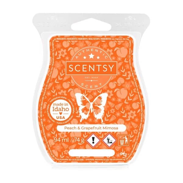 Peach & Grapefruit Mimosa Scentsy Bar