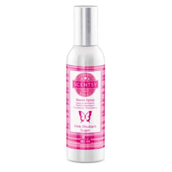 Pink Rhubarb Sugar Scentsy Room Spray