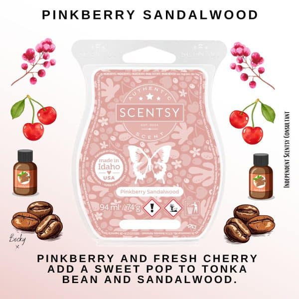 Pinkberry Sandalwood Scentsy Bar