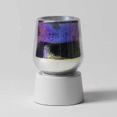 Stargaze Scentsy Mini Warmer With Tabletop Base Switched Off