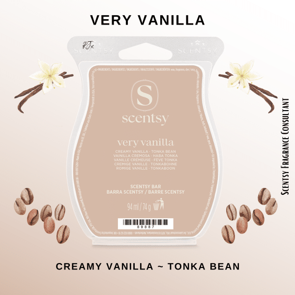 Very Vanilla Scentsy Wax Bar Very Vanilla Scentsy Wax Bar