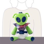 Alazar The Alien Scentsy Buddy Size Guide