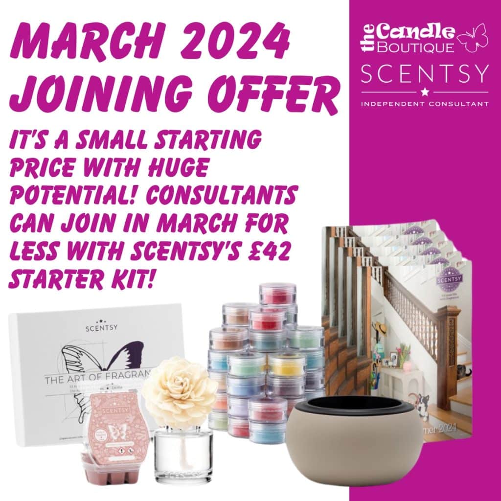 March 2024 Joining Offer Scentsy UK