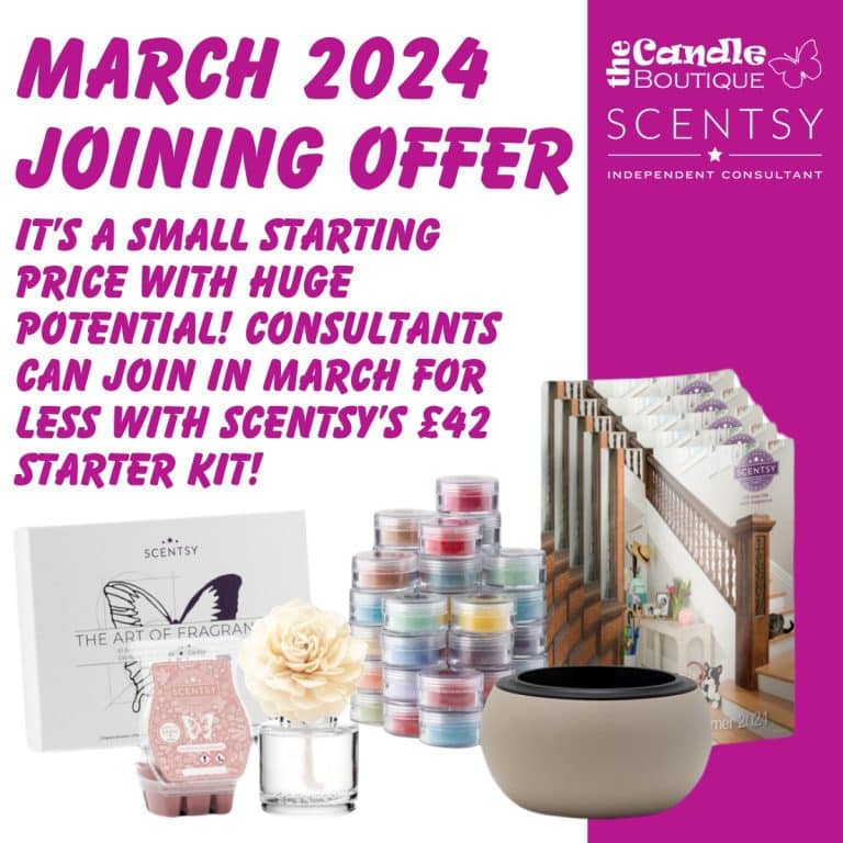March 2024 Scentsy Joining Offer UK & europe