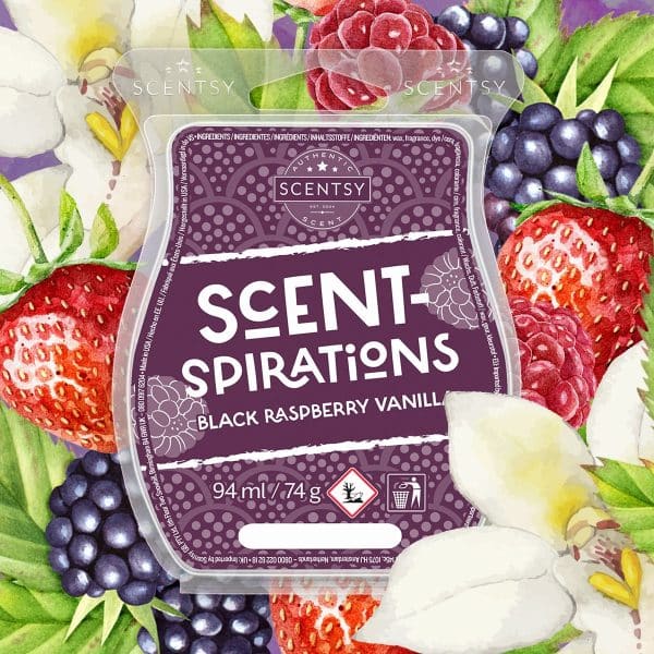 Black Raspberry Vanilla Scentsy Bar